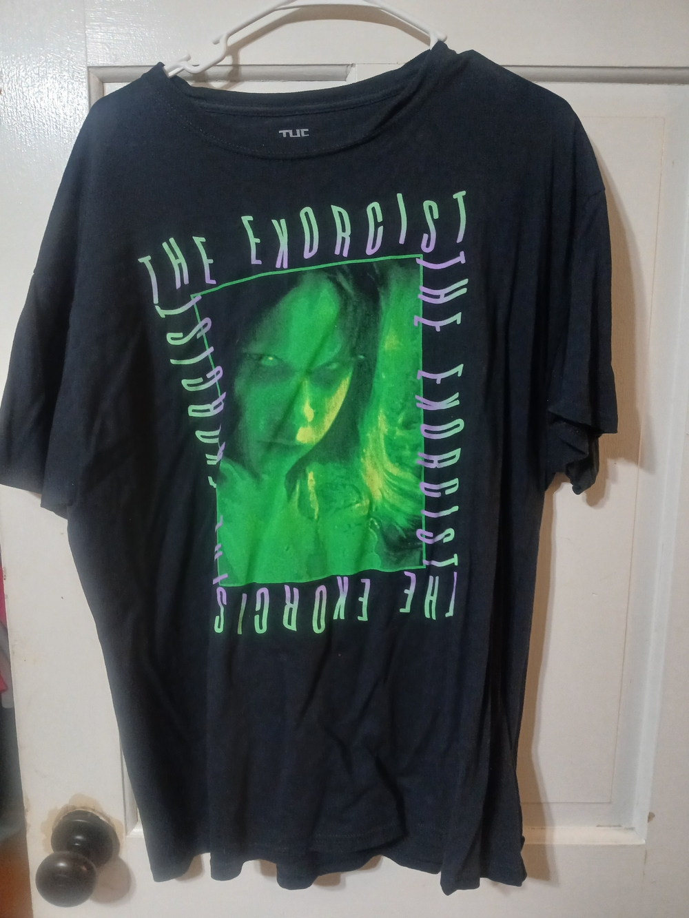 The Exorcist Neon Green Graphic Tee